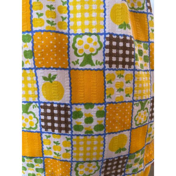 1970s pantsuit, 70s 2 piece set, vintage outfit, novelty print, mod pants, 27 - Picture 8 of 9